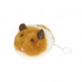 hamster vibrant en peluche