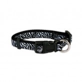 Collier Nylon Zebra