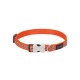 collier red dingo orange en nylon