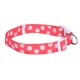 Collier Nylon Easy Dots Rouge