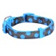 Collier Nylon Easy Dots Bleu