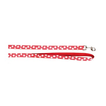 Laisse Nylon Easy Dots Rouge