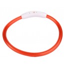 Collier Lumineux à LED rechargeable USB Rouge
