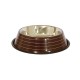 Gamelle Antidérapante Inox Chocolat
