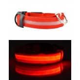 Collier lumineux à LED rouge