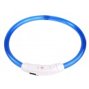 Collier Lumineux à LED rechargeable USB Bleu